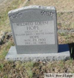 Mildred Louise Hope