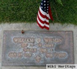 William O Wilson