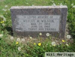 Wesley M Wilson