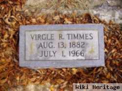 Virgle R. Timmes