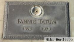 Fannie Neal Tatum