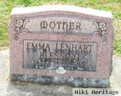 Emma Sloat Lenhart Blessing