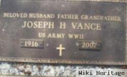 Joseph H Vance