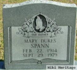 Mary Dukes Spann