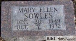 Mary Ellen Adams Sowles