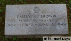 Emery Ellsworth Brown