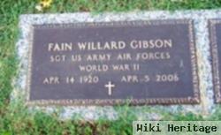 Fain Willard Gibson