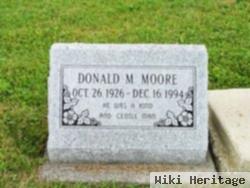 Donald M Moore