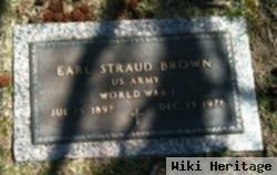 Earl Straud Brown