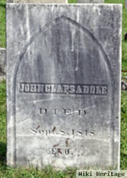 Johannes Augustinian "john" Clapsaddle