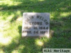 Julia B Welch Lyons