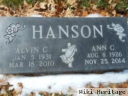 Ann C. Statz Hanson