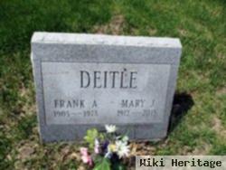 Frank A Deitle