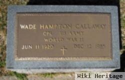 Cpl Wade Hampton Callaway