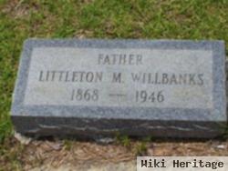 Littleton M. "buddy" Willbanks