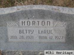 Betty Larue Horton