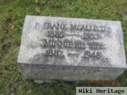 P Frank Mcallister