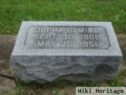 Orpha G Mill