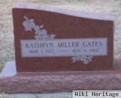 Kathryn "kay" Miller Gates