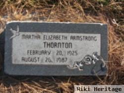 Martha Elizabeth Armstrong Thornton