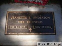 Jeanette Lois Ellevold Anderson