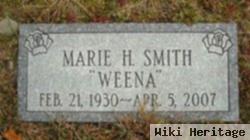 Marie H "weena" Smith