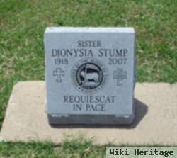 Sr Dionysia Stump