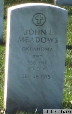 Pvt John L Meadows