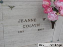 Jeanne W. Colvin