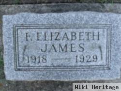 F Elizabeth James