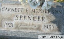 Garnett E. Mcpherson Spencer
