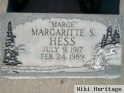 Margaritte S "marge" Hess