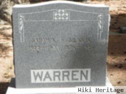 Sarah A Warren