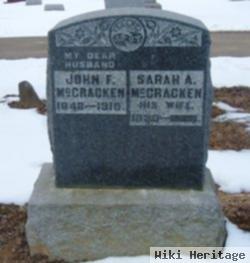 Sarah Ann Davis Mccracken