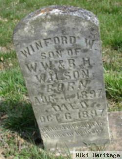 Winford Wood Wilson