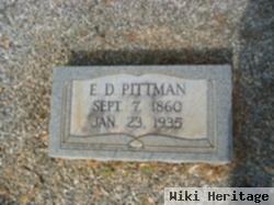 Emmel D Pittman, Sr