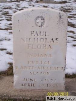 Paul Nicholas Flora