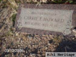 Carrie E Howard