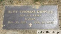 Elvy Thomas Duncan