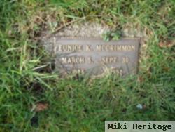 Eunice Katherine Bonnett Mccrimmon