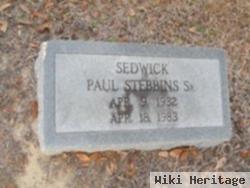 Paul Stebbins Sedwick, Sr