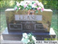 Thelma Grace Meeks Lease