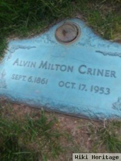 Alvin Milton Criner