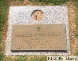 Harold R. Greenhaw