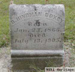 B Hindman Doxey