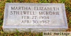 Martha Elizabeth Stilwell Mcrorie