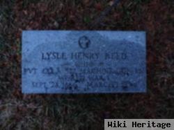 Lysle Henry Reed