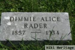 Dimmie Alice Bullington Rader