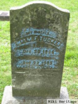 Mary Frances "fannie" East Tucker