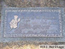 Ruth E. Mcwilliams